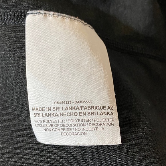 Nike Black Sleeveless Top with White Happy Face Women’s Size 2X - Picture 7 of 8